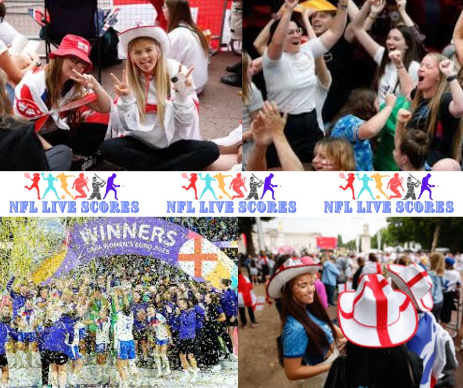 Lionesses celebrating