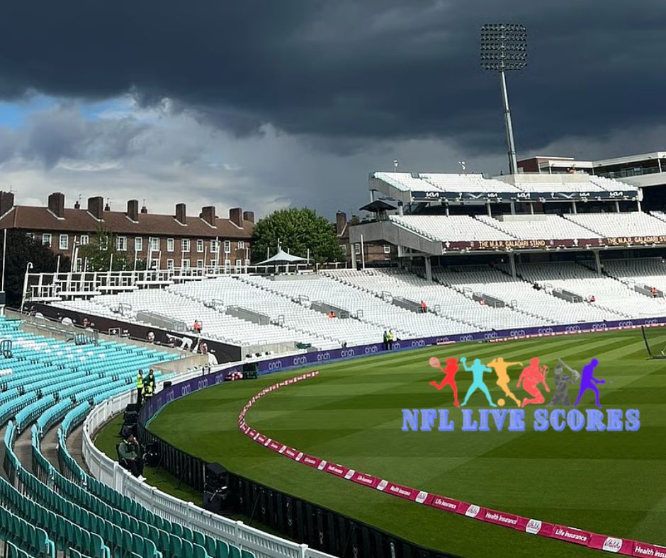 Rain stops play with India