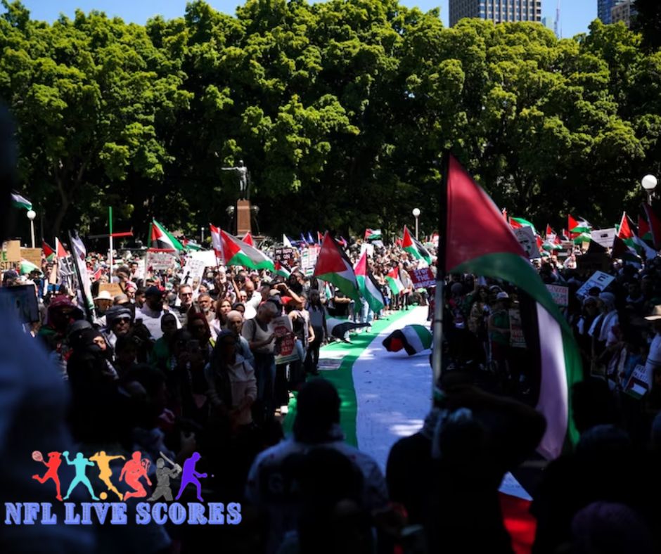 Pro-Palestine march
