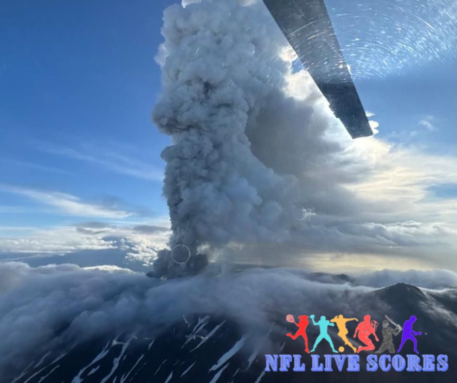 Russian volcano erupts