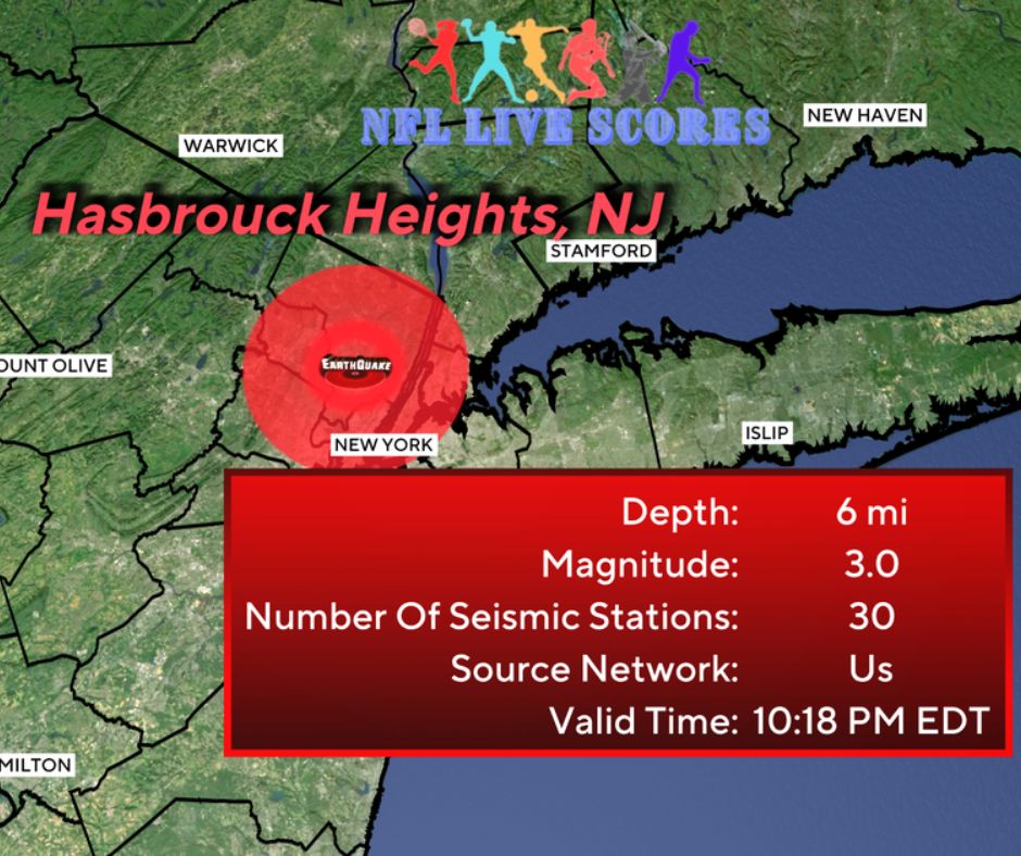 earthquake nj